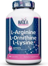 L-Arginine, L-Ornithin & L-Lysine Haya Labs 100caps