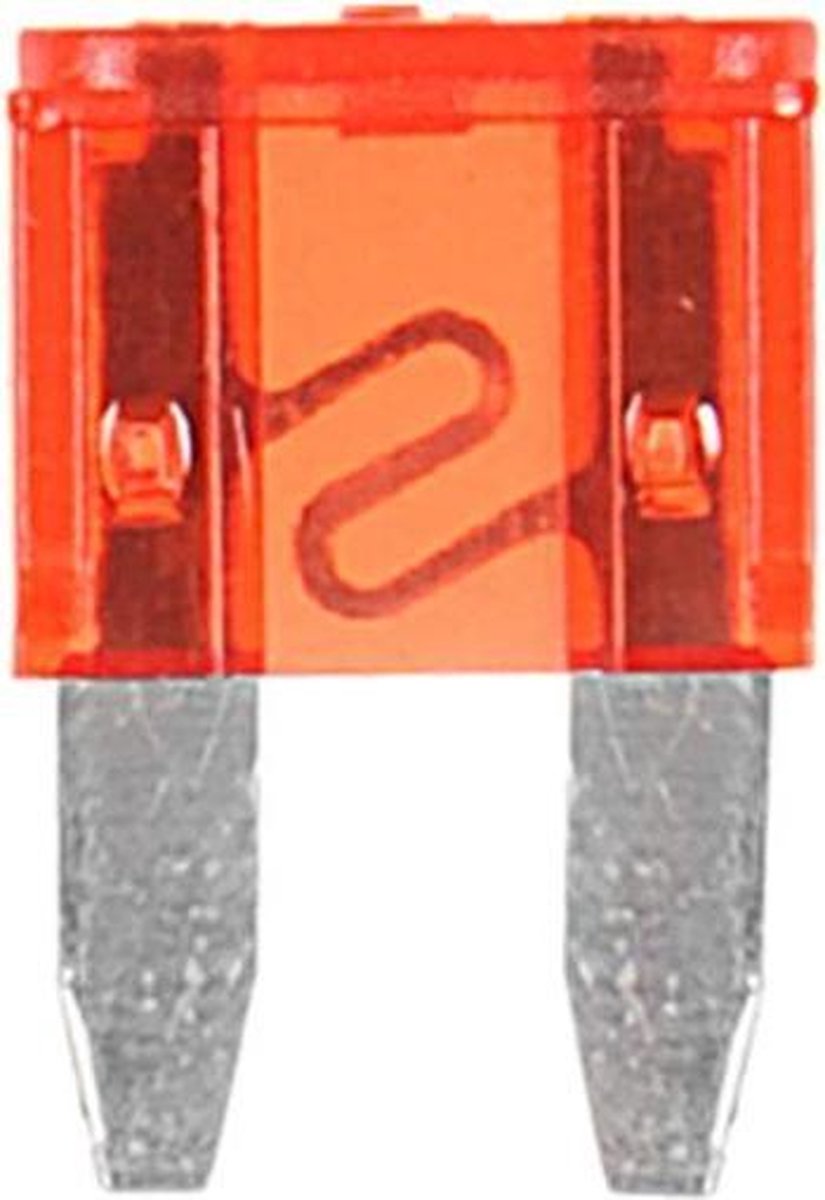 50x Fusible à lame - Mini - Fusible 10A - Rouge - 11x16mm - Convient pour  voiture /