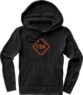 TSK Studio hoodie heren/dames met capuchon|Original & vintage trui |Oranje