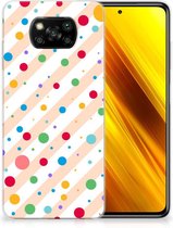 Telefoon Hoesje Xiaomi Poco X3 | Poco X3 Pro Leuk TPU Back Cover Dots