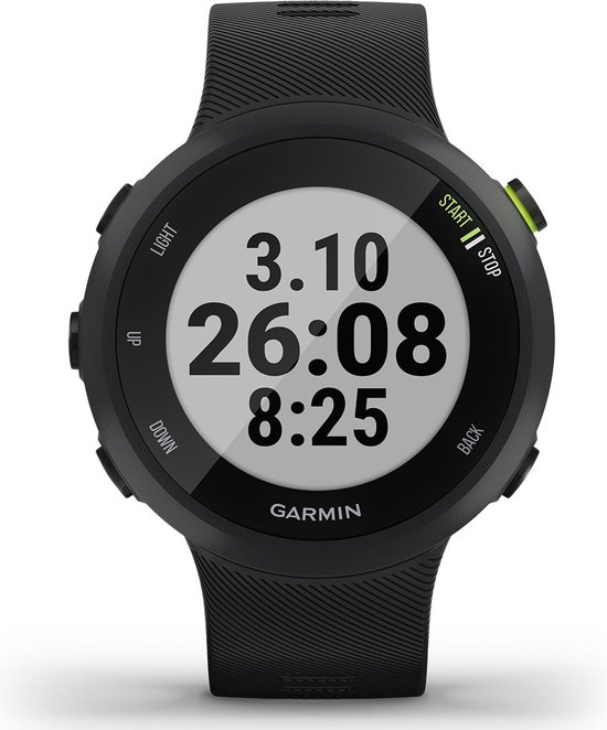 Garmin Forerunner 45 Hardloophorloge - Sporthorloge - Met GPS Tracker - Geschikt voor Hardlopen - Zwart