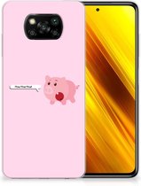 Siliconen Hoesje Xiaomi Poco X3 | Poco X3 Pro GSM Hoesje Pig Mud
