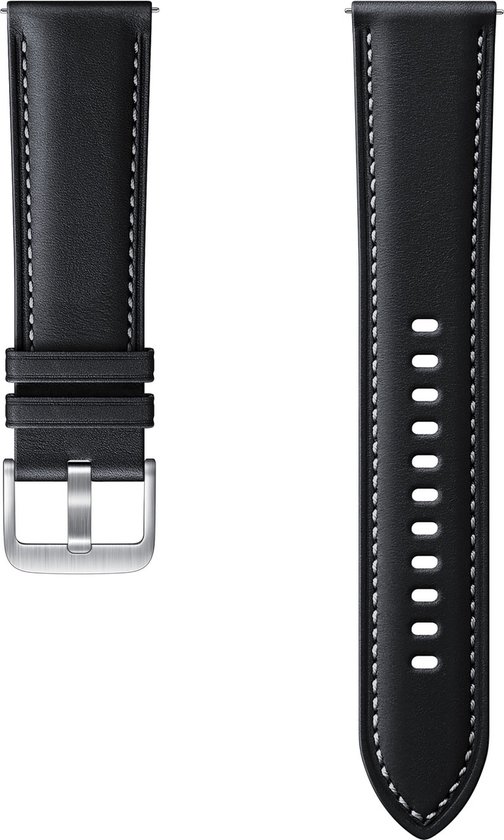 Samsung Leren Bandje Galaxy Watch 3 45mm Zwart Bol Com