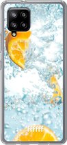 6F hoesje - geschikt voor Samsung Galaxy A42 -  Transparant TPU Case - Lemon Fresh #ffffff