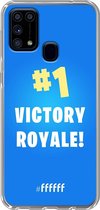 6F hoesje - geschikt voor Samsung Galaxy M31 - Transparant TPU Case - Battle Royale - Victory Royale #ffffff