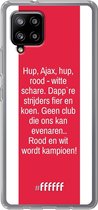 6F hoesje - geschikt voor Samsung Galaxy A42 -  Transparant TPU Case - AFC Ajax Clublied #ffffff
