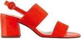 Högl 9-105542-4200 - dames sandaal - oranje - maat 41 (EU) 7.5 (UK)