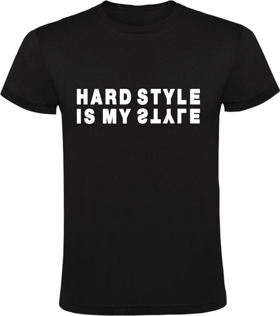 Ramen wassen Subtropisch Neem een ​​bad Hardstyle is my style Heren t-shirt | dominator | qlimax | defqon |  tomorrowland... | bol.com