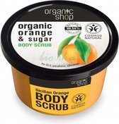 Organic Shop Orange & Sugar Body Scrub - Toning Body Sugar Peeling 250ml