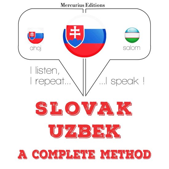 Slovenský - Uzbek: kompletná metóda - cover