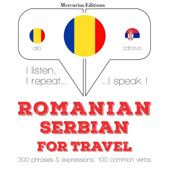 Română - sârbă: Pentru călătorie - cover
