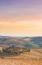 Schilderij Italie Toscane 60 x 90 - Pixello - Canvas - Schilderijen op canvas - Unieke canvaskunst designs