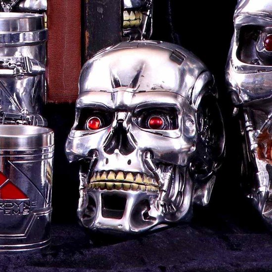 Nemesis Now - Terminator Decoratieve opbergdoos T-800 Terminator - Zilverkleurig van Nemesis Now — afbeelding 4