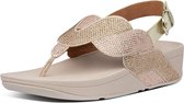 Fitflop™ Vrouwen   80007409 / Damesschoenen Paisley Rope Back - Goud - Maat 36