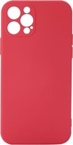 Shop4 iPhone 12 Pro Max - Coque arrière Matte Light Red