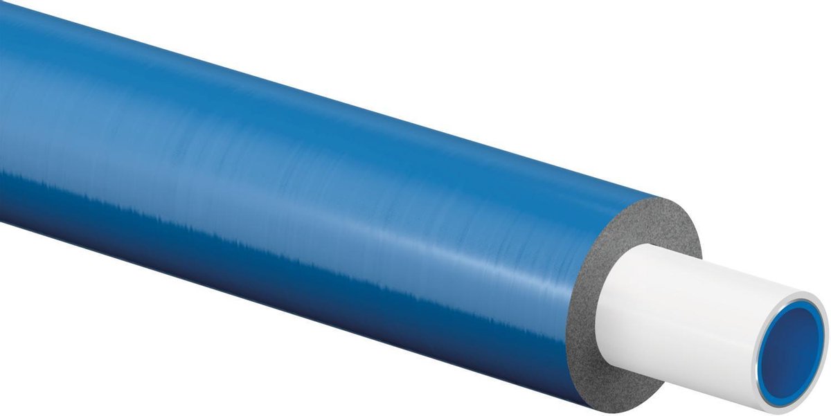 Uponor Uni pipe plus leiding / buis Thermo 20x2,25mm gesoleerd rood op rol E=75m 1091714