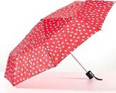 Paraplu Opvouwbaar - Polka Dot Rood