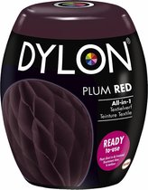 3x Dylon Textielverf Plum Red 350 gr