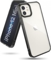 Ringke Fusion Backcover iPhone 12 Mini hoesje - Zwart