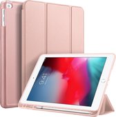 Accezz Smart Silicone Bookcase iPad (2018) / (2017) / Air (2) tablethoes - Rosé Goud