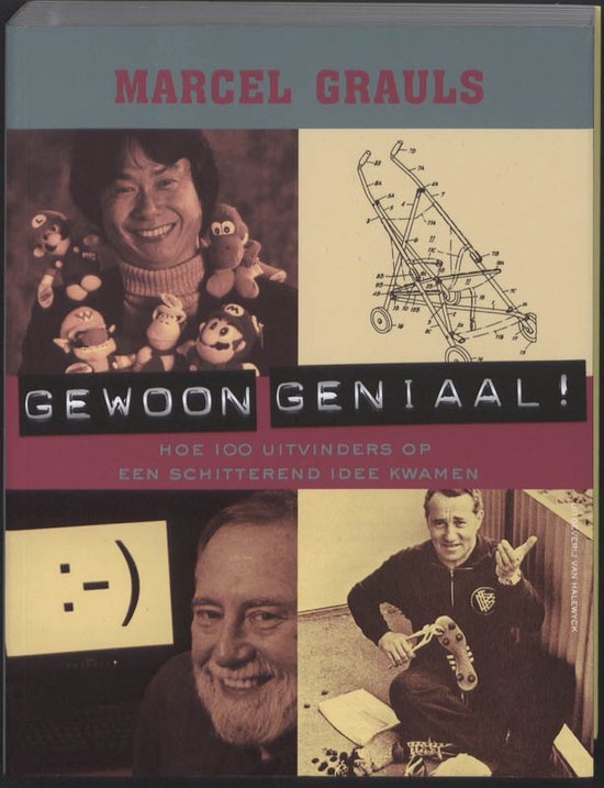 Cover van het boek 'Gewoon geniaal!' van Marcel Grauls