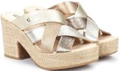 Pikolinos w1y-1796clc - dames sandaal - zilver - maat 40 (EU) 6.5 (UK)