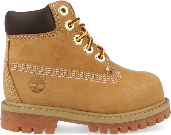 Timberland 6 inch Premium Jongens Veterboots - Honingbruin - Maat 29