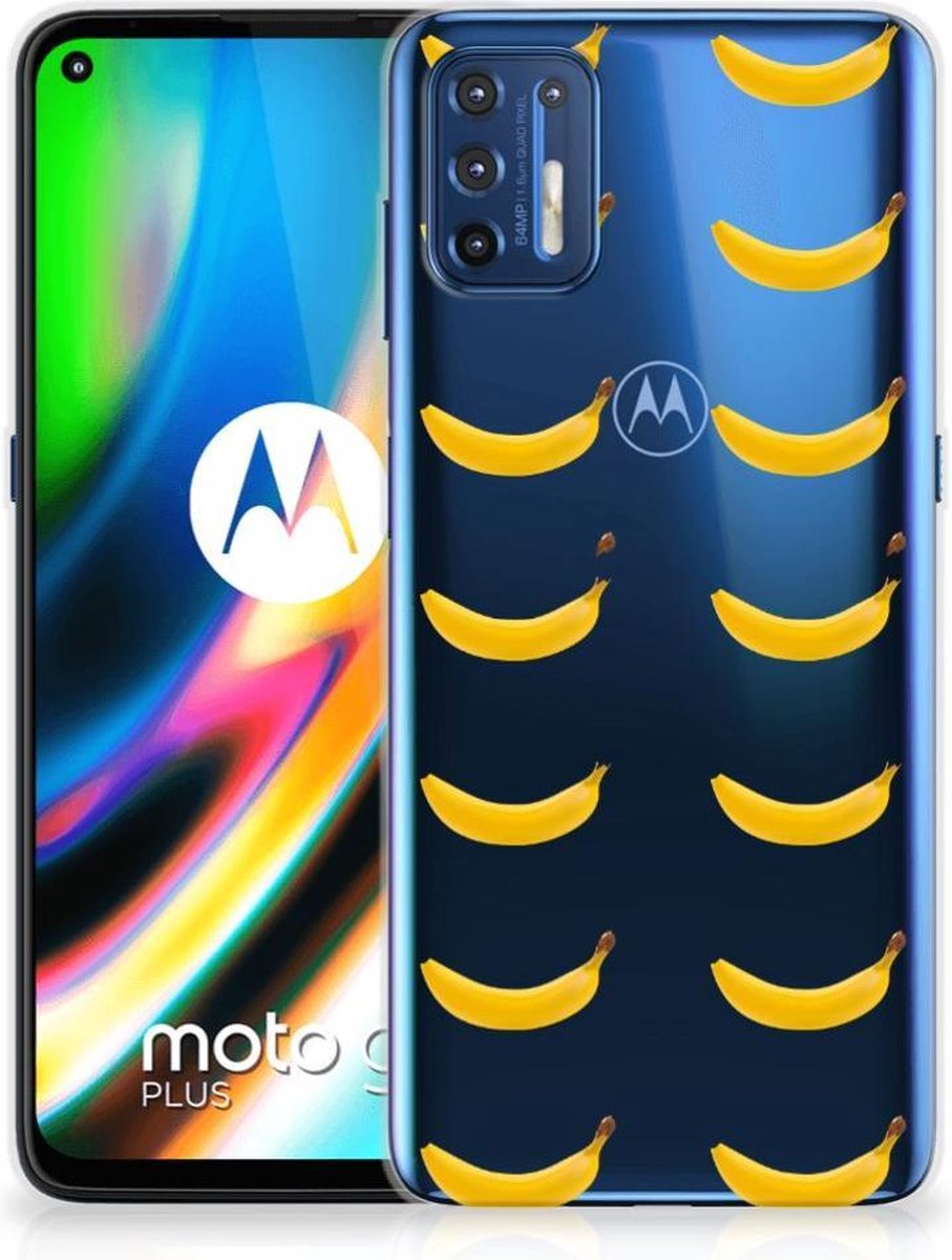 Motorola Moto G9 Plus Siliconen Case Banana
