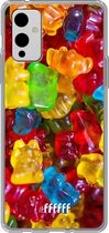 6F hoesje - geschikt voor OnePlus 9 -  Transparant TPU Case - Gummy Bears #ffffff