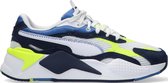 Puma Rs-x3 Twill Airmesh Jr Lage sneakers - Meisjes - Wit - Maat 38