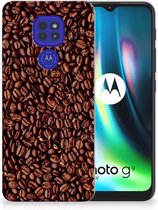 Hoesje Motorola Moto G9 Play | E7 Plus Telefoon Hoesje Koffiebonen