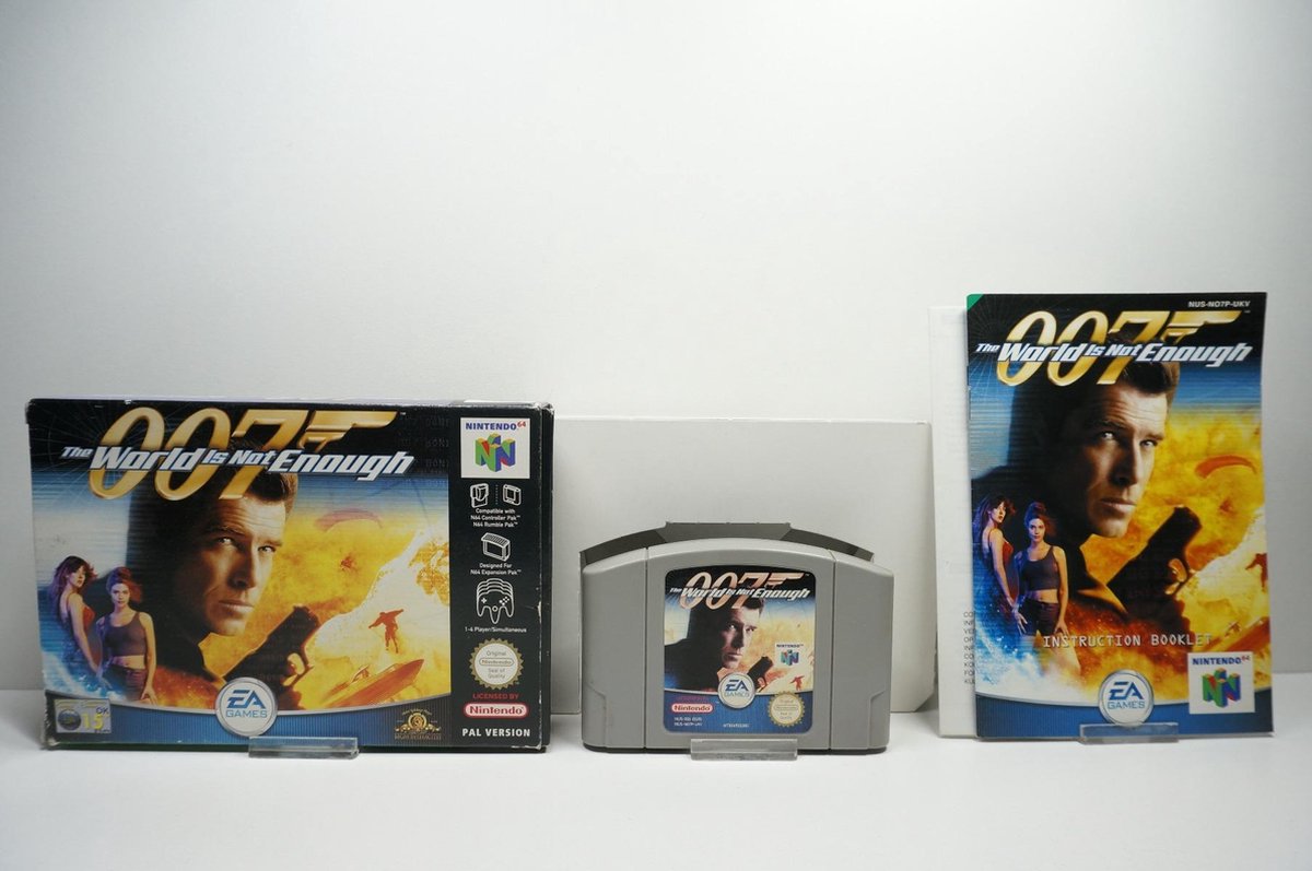 007 James Bond The World is not Enough Nintendo 64 [N64] Game PAL Games