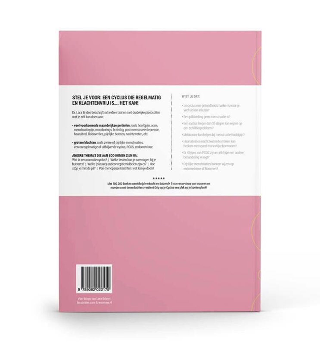 Grip op je cyclus - back cover