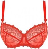 Empreinte Louise Halvecupbeha met beugel Rood 80 E