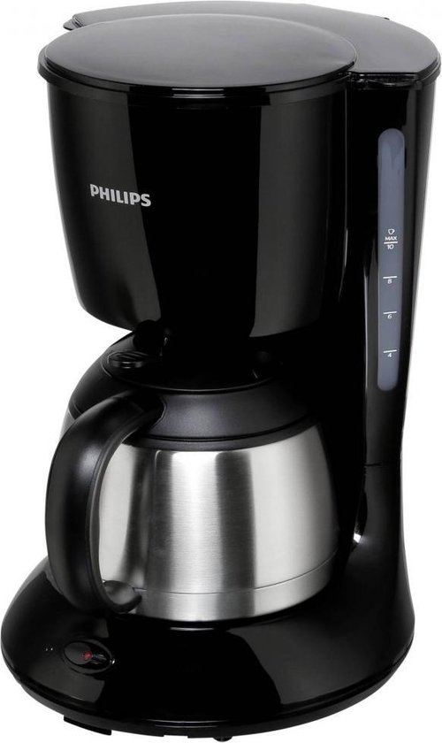 Philips Daily HD7474/20 - Koffiezetapparaat - Zwart/zilver