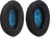 kwmobile 2x oorkussens geschikt voor Bose Soundlink Around-Ear Wireless II - Earpads voor koptelefoon in zwart