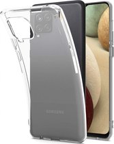 Samsung Galaxy A12 Hoesje Dun TPU Transparant