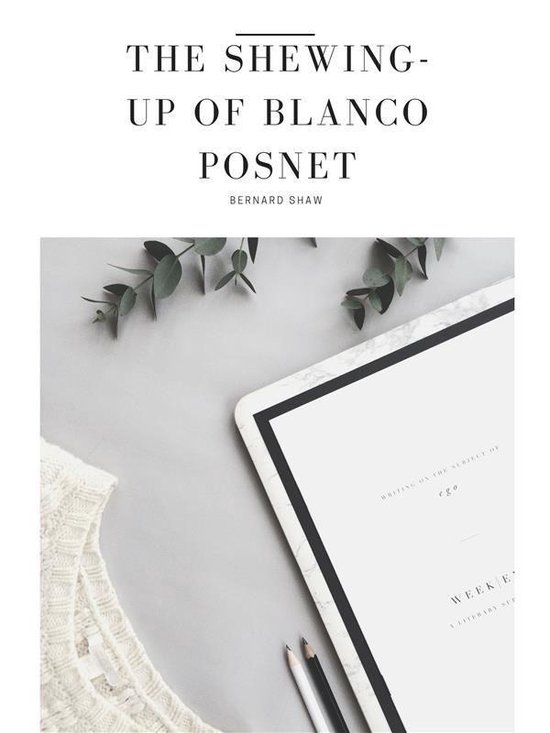 The Shewing-up of Blanco Posnet - cover
