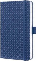 Sigel SI-JN100 Notitieboek Jolie Flair A6 Hardcover Gelinieerd Indigo Blauw