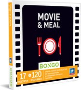 Bongo Bon - Movie and Meal Cadeaubon - Cadeaukaart cadeau voor man of vrouw | 17 bioscopen en 120 restaurants