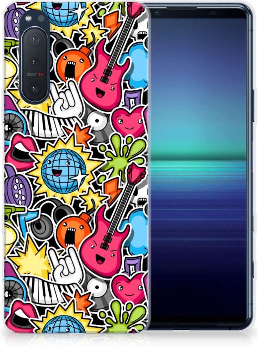 Sony Xperia 5II Silicone Back Cover Punk Rock