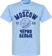 T-shirt Torpedo Moscow Established - Bleu Clair - S