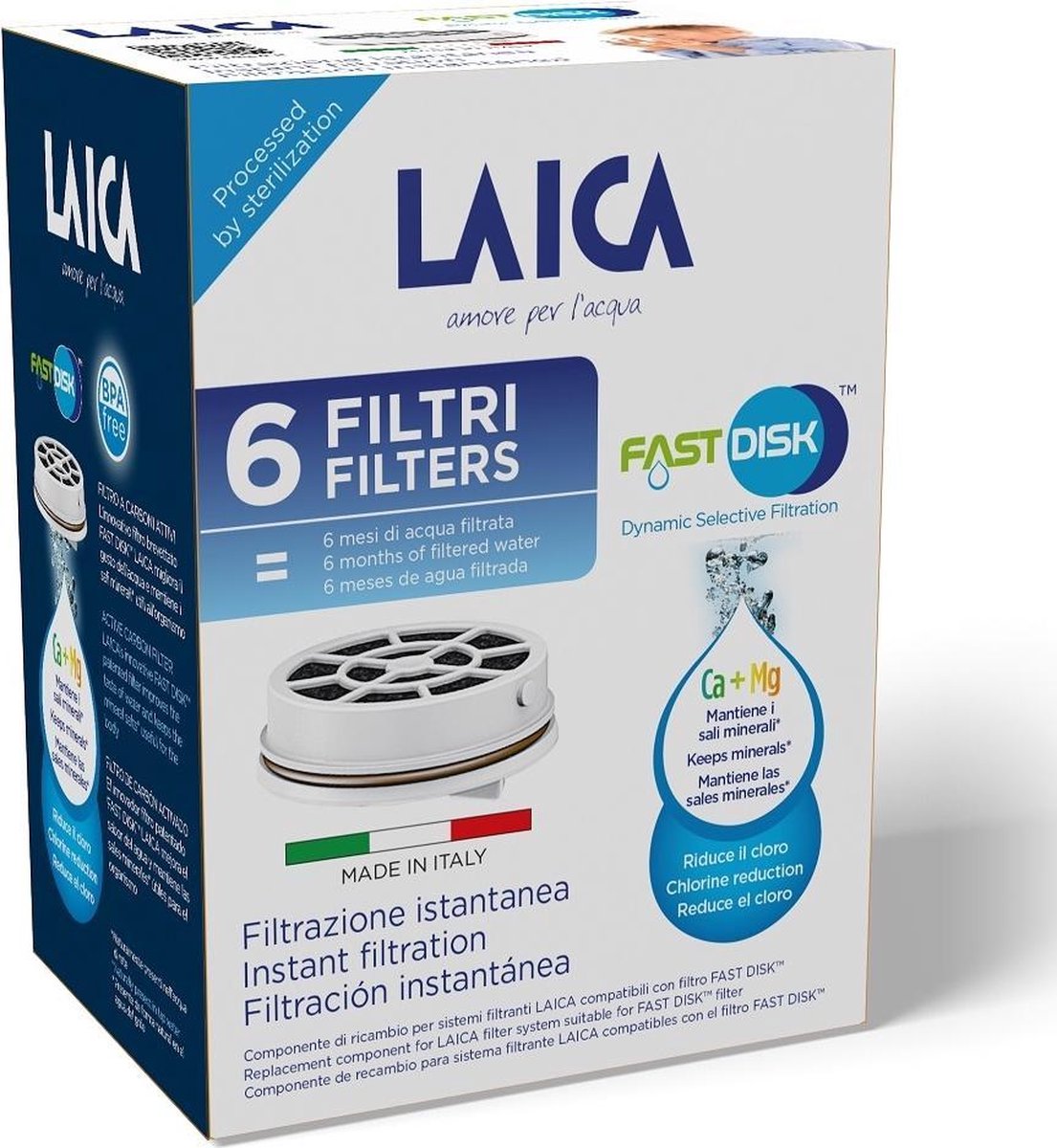 Filtro FAST DISK™ - Laica Home Wellness App 