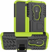 Motorola Moto G7 Play hoes - Schokbestendige Back Cover - Groen