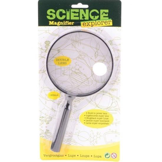 Science explorer vergootglas/loep cm voor kinderen - speelgoed voor kinderen bol.com