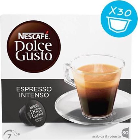 Amerika neef gewoontjes Dolce Gusto Espresso Intenso XL - 30 cups | bol.com