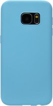 ADEL Siliconen Back Cover Softcase Hoesje Geschikt voor Samsung Galaxy S6 - Blauw