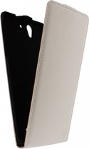 Mobilize Ultra Slim Flip Case Sony Xperia C3 White