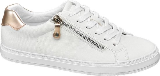 Graceland Dames Sneakers - Wit - Maat 42 | bol.com