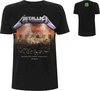 Metallica - Stockholm '86. Heren T-shirt - XL - Zwart